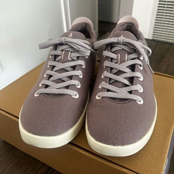 Allbirds Wool Piper Hazy Mauve Blizzard Athletic Shoes Men's Size 14 NIB NEW - Picture 3 of 10